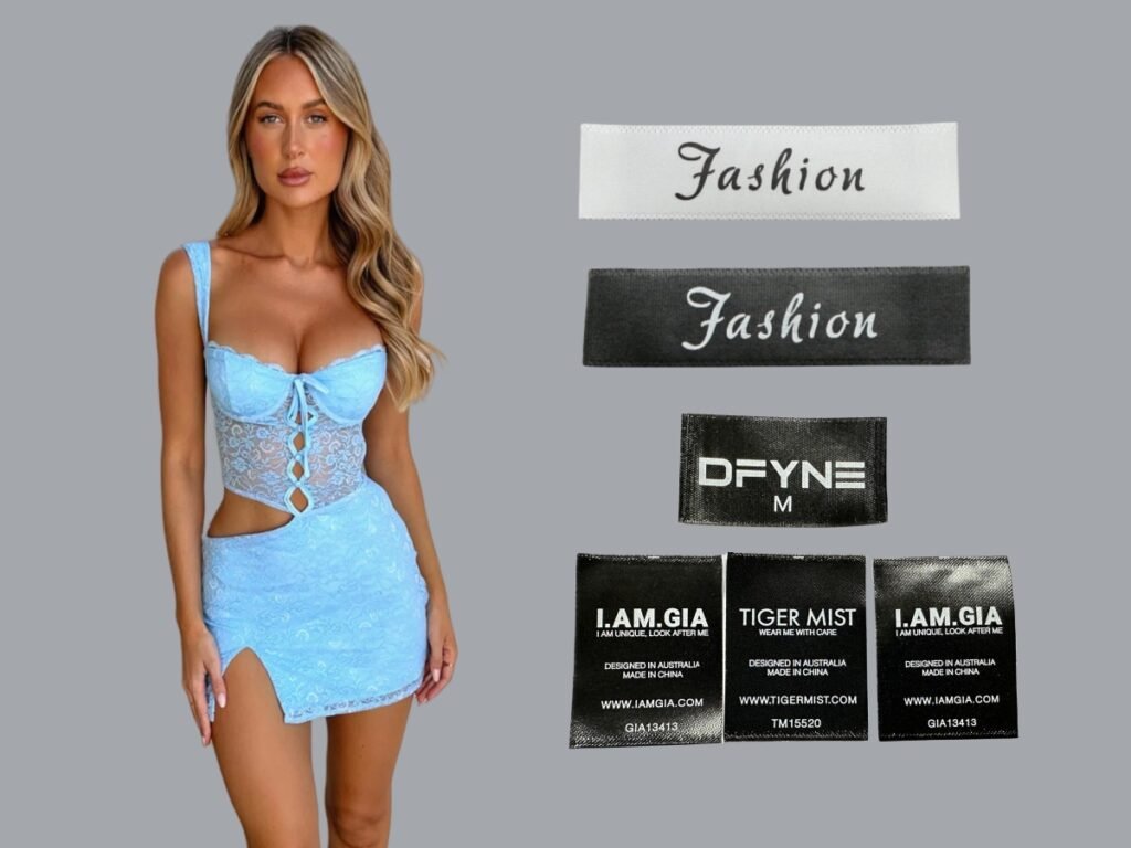 Soft and smooth, satin labels are perfect for undergarments, providing a comfortable feel without irritating the skin. Their glossy finish adds a premium look.