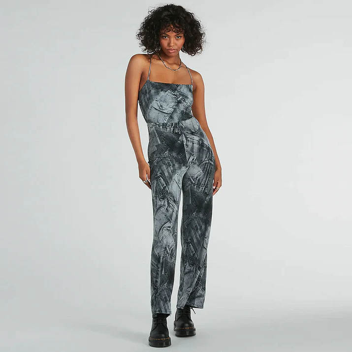 Printed Jumpsuit