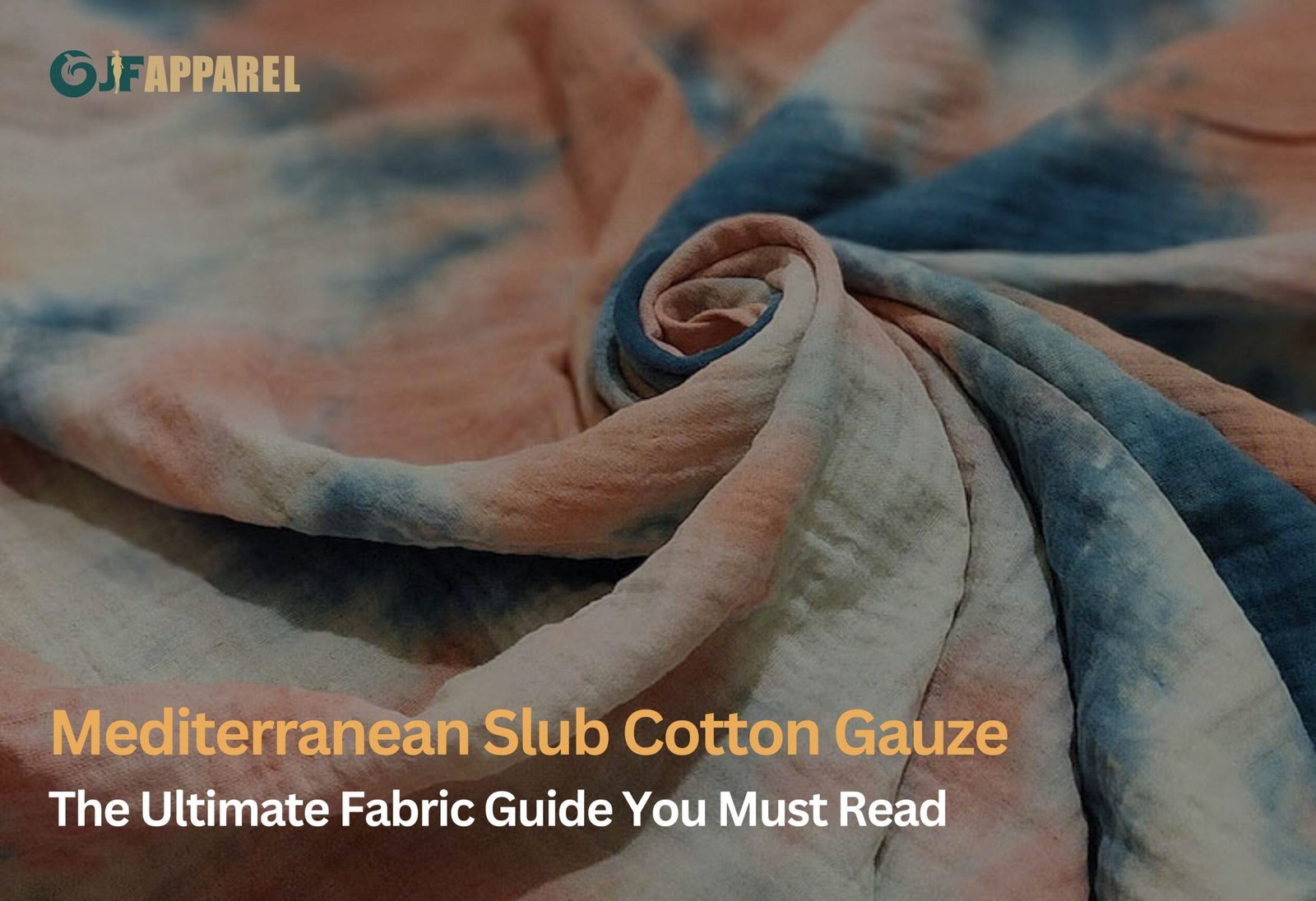 Mediterranean Slub Cotton Gauze