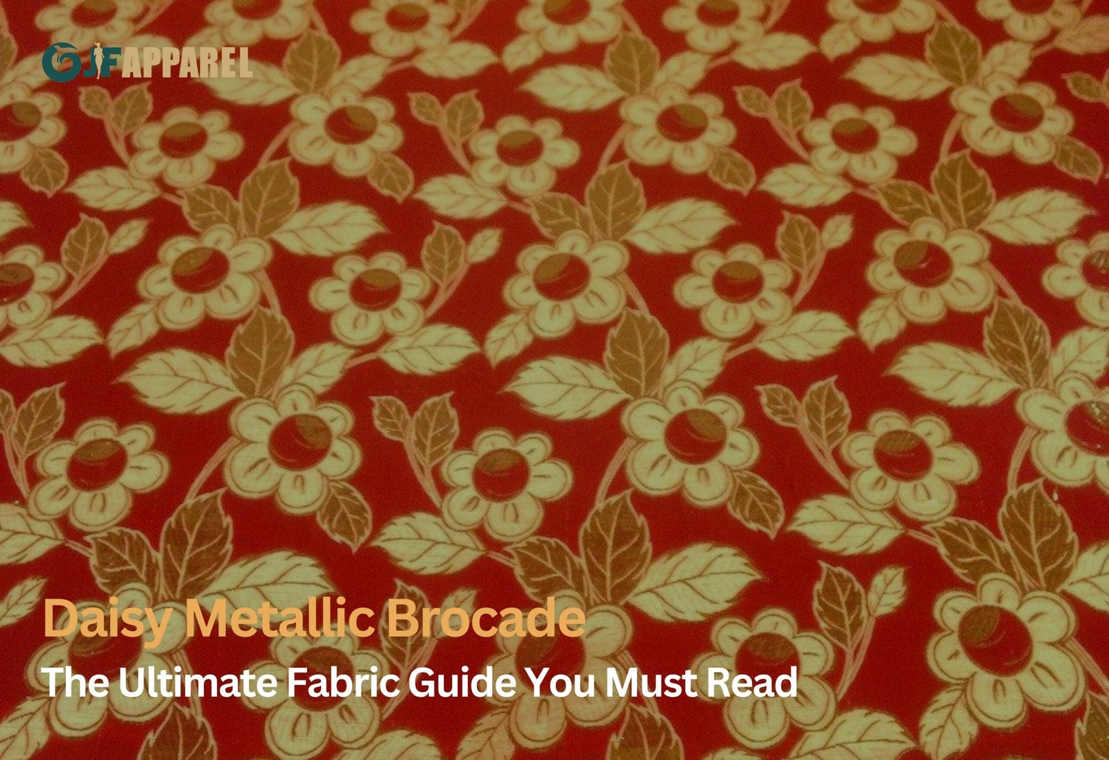 Daisy Metallic Brocade