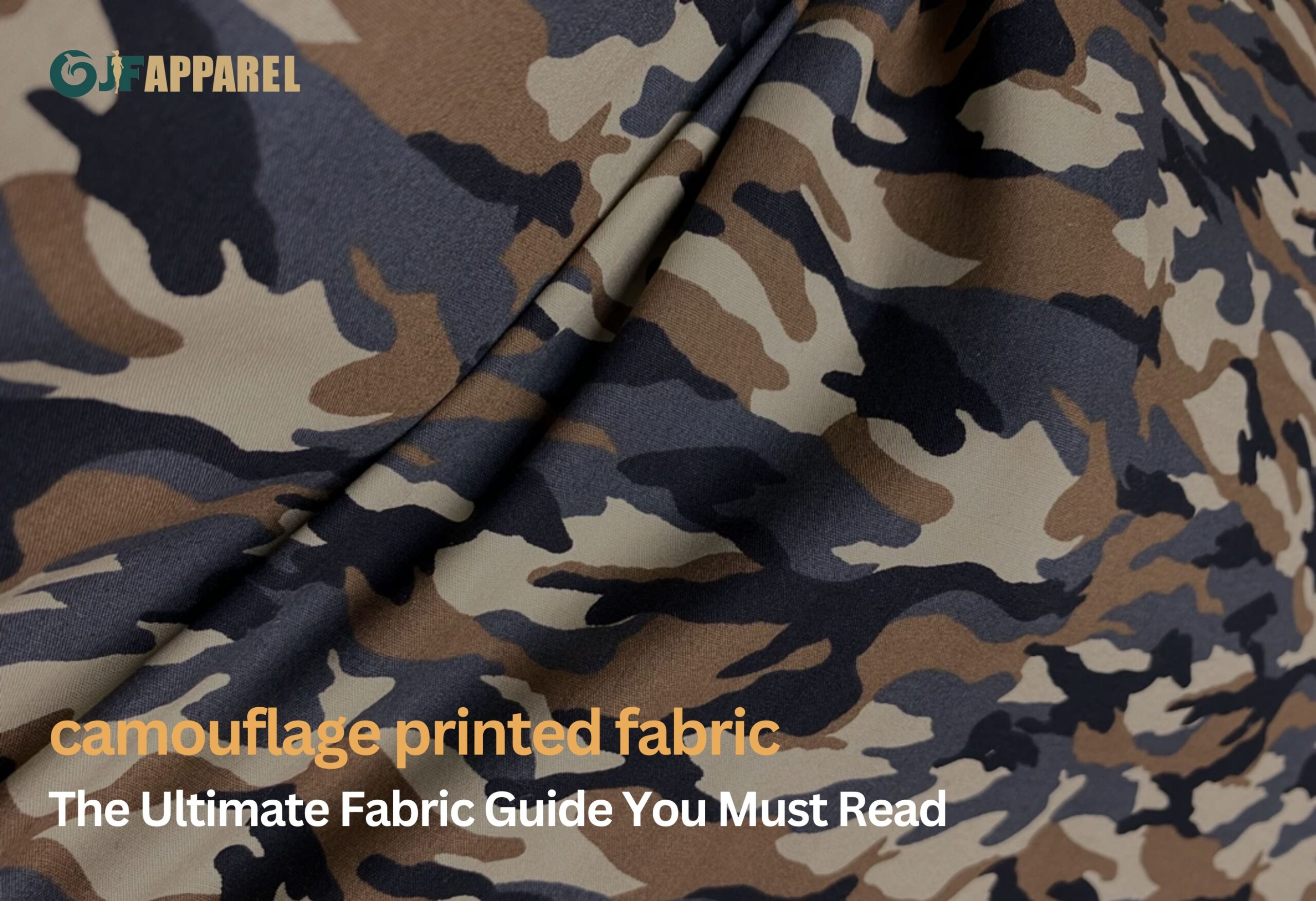 camouflage printed fabric