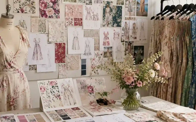 A Multi-Style Floral Resort Collection From Development to Delivery​