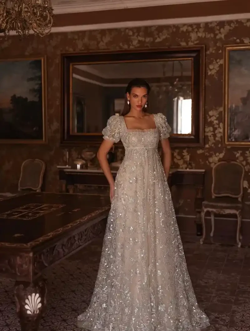 Empire-Waist Dress